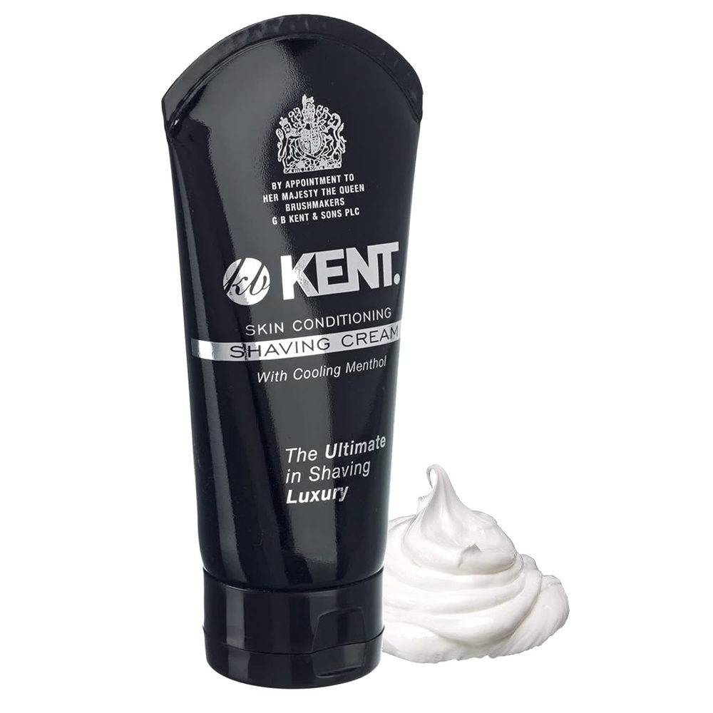 image:imageKent SCT1 Shaving Cream Tube for Smooth Cooling Menthol Shave Cream No More Nicks Cuts or Razor Burn Perfect Size for Travel or Home Great for Sensitive Skin and all Skin Types25 Ounce Pack of 1