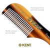 image:imageKENT 81T Handmade Beard Mustache Comb  Extra Small Mini Fine Toothed Beard and Moustache Combs Pocket Size for Facial Hair Grooming HandMade SawCut amp PolishedMade In EnglandATortoiseshell