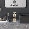 image:imageKENT VSB1 Small Black Plastic Shaving Brush Stand for Self Adhesive Hang Drying Shave Brush Essential Part of Any Mens Shaving Kit Shaving Brush Holder Extends Natural Bristle Shaving Brushes LifeSmall Black