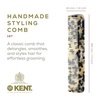 image:imageKent 16T TW Fine and Wide Tooth for Daily GroomingHandmade Styling Comb for All Hair TypesWet or Dry Hair Detangling Comb for Men and WomenSaw Cut Hand PolishedMade in EnglandWhite Tokyo