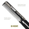 image:imageKent 20T Handmade Folding Pocket Comb for Men Fine Tooth Hair Comb Straightener for Everyday Grooming Styling Hair Beard or Mustache Use Dry or with Balms Saw Cut Hand Polished Made in EnglandGraphite