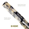 image:imageKent 20T Handmade Folding Pocket Comb for Men Fine Tooth Hair Comb Straightener for Everyday Grooming Styling Hair Beard or Mustache Use Dry or with Balms Saw Cut Hand Polished Made in EnglandWhite Tokyo