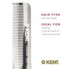 image:imageKent 20T Handmade Folding Pocket Comb for Men Fine Tooth Hair Comb Straightener for Everyday Grooming Styling Hair Beard or Mustache Use Dry or with Balms Saw Cut Hand Polished Made in EnglandGraphite