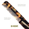 image:imageKent 20T Handmade Folding Pocket Comb for Men Fine Tooth Hair Comb Straightener for Everyday Grooming Styling Hair Beard or Mustache Use Dry or with Balms Saw Cut Hand Polished Made in EnglandYellow Tokyo
