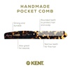 image:imageKent 82T Handmade Folding Pocket Comb for Men Fine Tooth Hair Comb Straightener for Everyday Grooming Styling Hair Beard or Mustache Use Dry or with Balms Saw Cut Hand Polished Made in EnglandYellow Tokyo