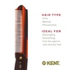 image:imageKent 82T Handmade Folding Pocket Comb for Men Fine Tooth Hair Comb Straightener for Everyday Grooming Styling Hair Beard or Mustache Use Dry or with Balms Saw Cut Hand Polished Made in EnglandTortoiseshell