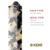 image:imageKent 82T Handmade Folding Pocket Comb for Men Fine Tooth Hair Comb Straightener for Everyday Grooming Styling Hair Beard or Mustache Use Dry or with Balms Saw Cut Hand Polished Made in EnglandWhite Tokyo