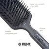 image:imageKent AH8G Airhedz Medium Fat Pins Cushion Paddle Brush  Scalp Massaging Detangler for Thick Curly Hair Promotes Growth Gentle on Scalp Smooths and Styles Ideal for Daily Use Comfort Grip HandleAHP6G