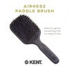 image:imageKent AH8G Airhedz Medium Fat Pins Cushion Paddle Brush  Scalp Massaging Detangler for Thick Curly Hair Promotes Growth Gentle on Scalp Smooths and Styles Ideal for Daily Use Comfort Grip HandleAH13G