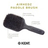 image:imageKent AH8G Airhedz Medium Fat Pins Cushion Paddle Brush  Scalp Massaging Detangler for Thick Curly Hair Promotes Growth Gentle on Scalp Smooths and Styles Ideal for Daily Use Comfort Grip HandleAH13G
