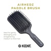 image:imageKent AH8G Airhedz Medium Fat Pins Cushion Paddle Brush  Scalp Massaging Detangler for Thick Curly Hair Promotes Growth Gentle on Scalp Smooths and Styles Ideal for Daily Use Comfort Grip HandleAHP6G