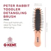 image:imageKent ARTH1 Baby Hair Brush Hair Brush for Kids Small Brushes for Hair and Travel Brush Hair Detangler with NonScratch Nylon Bristles for Gentle Detangling Arthedz Mischievous Cats PatternFlopsy