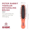 image:imageKent ARTH1 Baby Hair Brush Hair Brush for Kids Small Brushes for Hair and Travel Brush Hair Detangler with NonScratch Nylon Bristles for Gentle Detangling Arthedz Mischievous Cats PatternJemima