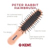 image:imageKent ARTH1 Baby Hair Brush Hair Brush for Kids Small Brushes for Hair and Travel Brush Hair Detangler with NonScratch Nylon Bristles for Gentle Detangling Arthedz Mischievous Cats PatternFlopsy
