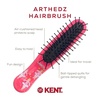 image:imageKent ARTH1 Baby Hair Brush Hair Brush for Kids Small Brushes for Hair and Travel Brush Hair Detangler with NonScratch Nylon Bristles for Gentle Detangling Arthedz Mischievous Cats PatternDainty Ballerinas