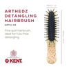 image:imageKent ARTH1 Baby Hair Brush Hair Brush for Kids Small Brushes for Hair and Travel Brush Hair Detangler with NonScratch Nylon Bristles for Gentle Detangling Arthedz Mischievous Cats PatternHearts N Roses