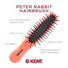 image:imageKent ARTH1 Baby Hair Brush Hair Brush for Kids Small Brushes for Hair and Travel Brush Hair Detangler with NonScratch Nylon Bristles for Gentle Detangling Arthedz Mischievous Cats PatternJemima