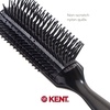 image:imageKent AS8 Anti Static Hair Brush Travel Brush Small Hair Brush for Smoothing Straightening and Curling Short or Medium Hair 7Row Mini Hairbrush Anti Static for Hair Frizz Free Brush Made in England9 Row