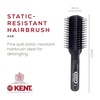 image:imageKent AS8 Anti Static Hair Brush Travel Brush Small Hair Brush for Smoothing Straightening and Curling Short or Medium Hair 7Row Mini Hairbrush Anti Static for Hair Frizz Free Brush Made in England7 Row