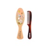 image:imageKent BA10 Newborn Baby Hair Brush with Soft 100 Pure White Natural Bristle Cradle Cap Hairbrush for Infant Toddler and Kids with Cherrywood Base Encourages Growth and Shine Made in EnglandPR04