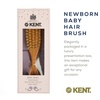 image:imageKent BA10 Newborn Baby Hair Brush with Soft 100 Pure White Natural Bristle Cradle Cap Hairbrush for Infant Toddler and Kids with Cherrywood Base Encourages Growth and Shine Made in EnglandBA10