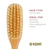 image:imageKent BA10 Newborn Baby Hair Brush with Soft 100 Pure White Natural Bristle Cradle Cap Hairbrush for Infant Toddler and Kids with Cherrywood Base Encourages Growth and Shine Made in EnglandBA10