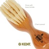 image:imageKent BA10 Newborn Baby Hair Brush with Soft 100 Pure White Natural Bristle Cradle Cap Hairbrush for Infant Toddler and Kids with Cherrywood Base Encourages Growth and Shine Made in EnglandBA10