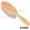 image:imageKent CS1B Clothes Brush Fabric Lint Remover for Cotton Wool Suede and Silk Pure Black Bristles Handcrafted Two Tone Cherrywood Veneer Remover for Dust Fluff and pet Hair Made in EnglandOTHH1