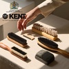 image:imageKent CS1B Clothes Brush Fabric Lint Remover for Cotton Wool Suede and Silk Pure Black Bristles Handcrafted Two Tone Cherrywood Veneer Remover for Dust Fluff and pet Hair Made in EnglandCC20