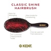 image:imageKent CSML 9 Classic Shine Large Oval Cushion Straightening Brush  Natural Boar Bristle Hairbrush with Nylon Quills  Shine Hair Brush and Scalp Brush for Medium to Thick Hair  Hair Brush CleanerMedium
