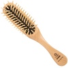 image:imageKent KB Woodyhog Travel Size Detangling Brush Beechwood Firm Rounded Wooden Bristles Natural Cushion Detangler Wooden Hair Brush for Women Men and Kids Everyday Care Made in EnglandWood