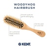 image:imageKent KB Woodyhog Travel Size Detangling Brush Beechwood Firm Rounded Wooden Bristles Natural Cushion Detangler Wooden Hair Brush for Women Men and Kids Everyday Care Made in EnglandWood