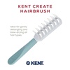 image:imageKent KCR3 Create Tunnel Vented Hair Brush for Blowdrying Creating Root Lift and Volume in All Hair Types  Vent Brush with Green Ergonomic Handle and Soft Ball Tipped Bristles for Pain Free UseSmall