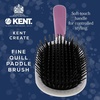 image:imageKent KCR4 Create Small Cushion Brush for Smoothing and Straightening All Hair Types  Paddle Brush with Purple Ergonomic Handle and a Boar BristleNylon Bristle Mix for Smooth Finishing and ShineLarge