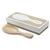 image:imageKent LPF1 Pure Flow Oval Cushion Vented Hair Brush FSC Certified Beech Wood Paddle Brush filled with Natural Boar Bristle and Nylon Bristle for Blowdry Detangle Volume and Curls Made in EnglandZZ