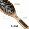 image:imageKent LPF1 Pure Flow Oval Cushion Vented Hair Brush FSC Certified Beech Wood Paddle Brush filled with Natural Boar Bristle and Nylon Bristle for Blowdry Detangle Volume and Curls Made in EnglandPF07