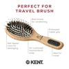 image:imageKent LPF1 Pure Flow Oval Cushion Vented Hair Brush FSC Certified Beech Wood Paddle Brush filled with Natural Boar Bristle and Nylon Bristle for Blowdry Detangle Volume and Curls Made in EnglandPF02