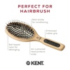 image:imageKent LPF1 Pure Flow Oval Cushion Vented Hair Brush FSC Certified Beech Wood Paddle Brush filled with Natural Boar Bristle and Nylon Bristle for Blowdry Detangle Volume and Curls Made in EnglandPF01