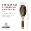 image:imageKent LPF1 Pure Flow Oval Cushion Vented Hair Brush FSC Certified Beech Wood Paddle Brush filled with Natural Boar Bristle and Nylon Bristle for Blowdry Detangle Volume and Curls Made in EnglandPF07