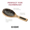 image:imageKent LPF1 Pure Flow Oval Cushion Vented Hair Brush FSC Certified Beech Wood Paddle Brush filled with Natural Boar Bristle and Nylon Bristle for Blowdry Detangle Volume and Curls Made in EnglandPF07