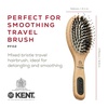 image:imageKent LPF1 Pure Flow Oval Cushion Vented Hair Brush FSC Certified Beech Wood Paddle Brush filled with Natural Boar Bristle and Nylon Bristle for Blowdry Detangle Volume and Curls Made in EnglandPF02