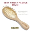 image:imageKent LPF1 Pure Flow Oval Cushion Vented Hair Brush FSC Certified Beech Wood Paddle Brush filled with Natural Boar Bristle and Nylon Bristle for Blowdry Detangle Volume and Curls Made in EnglandZZ
