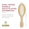 image:imageKent LPF1 Pure Flow Oval Cushion Vented Hair Brush FSC Certified Beech Wood Paddle Brush filled with Natural Boar Bristle and Nylon Bristle for Blowdry Detangle Volume and Curls Made in EnglandZZ