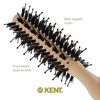 image:imageKent LPF5 Pure Flow Large Vented Round Brush for Blow Drying  FSC Certified Beech Wood Brush Filled with Natural Boar Bristle and Nylon Bristle Hair Brush  Round Hair Brush for Blow Drying and LiftLPF4