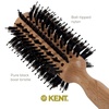 image:imageKent LPF5 Pure Flow Large Vented Round Brush for Blow Drying  FSC Certified Beech Wood Brush Filled with Natural Boar Bristle and Nylon Bristle Hair Brush  Round Hair Brush for Blow Drying and LiftLPF5