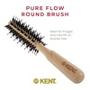 image:imageKent LPF5 Pure Flow Large Vented Round Brush for Blow Drying  FSC Certified Beech Wood Brush Filled with Natural Boar Bristle and Nylon Bristle Hair Brush  Round Hair Brush for Blow Drying and LiftLPF4
