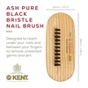 image:imageKent NB3 Natural Bristle Fingernail Brush and Hand Scrub Brush for Nails Beechwood Finger Nail Brush to Clean Nails and Nail Scrubber Brush for Hands Feet Fingernails and Toenails Made in EnglandNB2