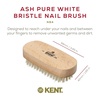 image:imageKent NB3 Natural Bristle Fingernail Brush and Hand Scrub Brush for Nails Beechwood Finger Nail Brush to Clean Nails and Nail Scrubber Brush for Hands Feet Fingernails and Toenails Made in EnglandNB4