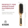 image:imageKent PF10 Natural Boar Bristle Brush  Hair Straightening Styling and Smoothing for Short to Medium Length Hair TravelFriendlyPF06