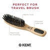image:imageKent PF10 Natural Boar Bristle Brush  Hair Straightening Styling and Smoothing for Short to Medium Length Hair TravelFriendlyPF10